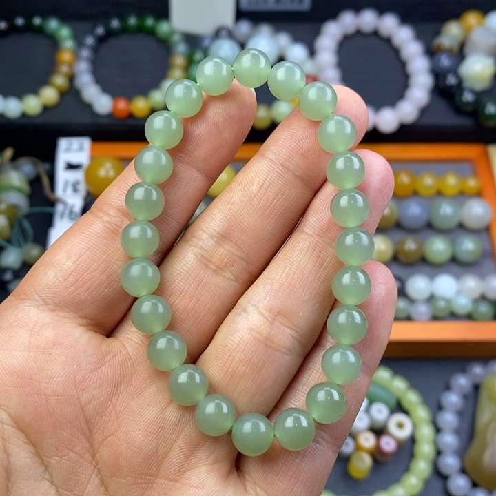 和田玉清水卡8未镶嵌