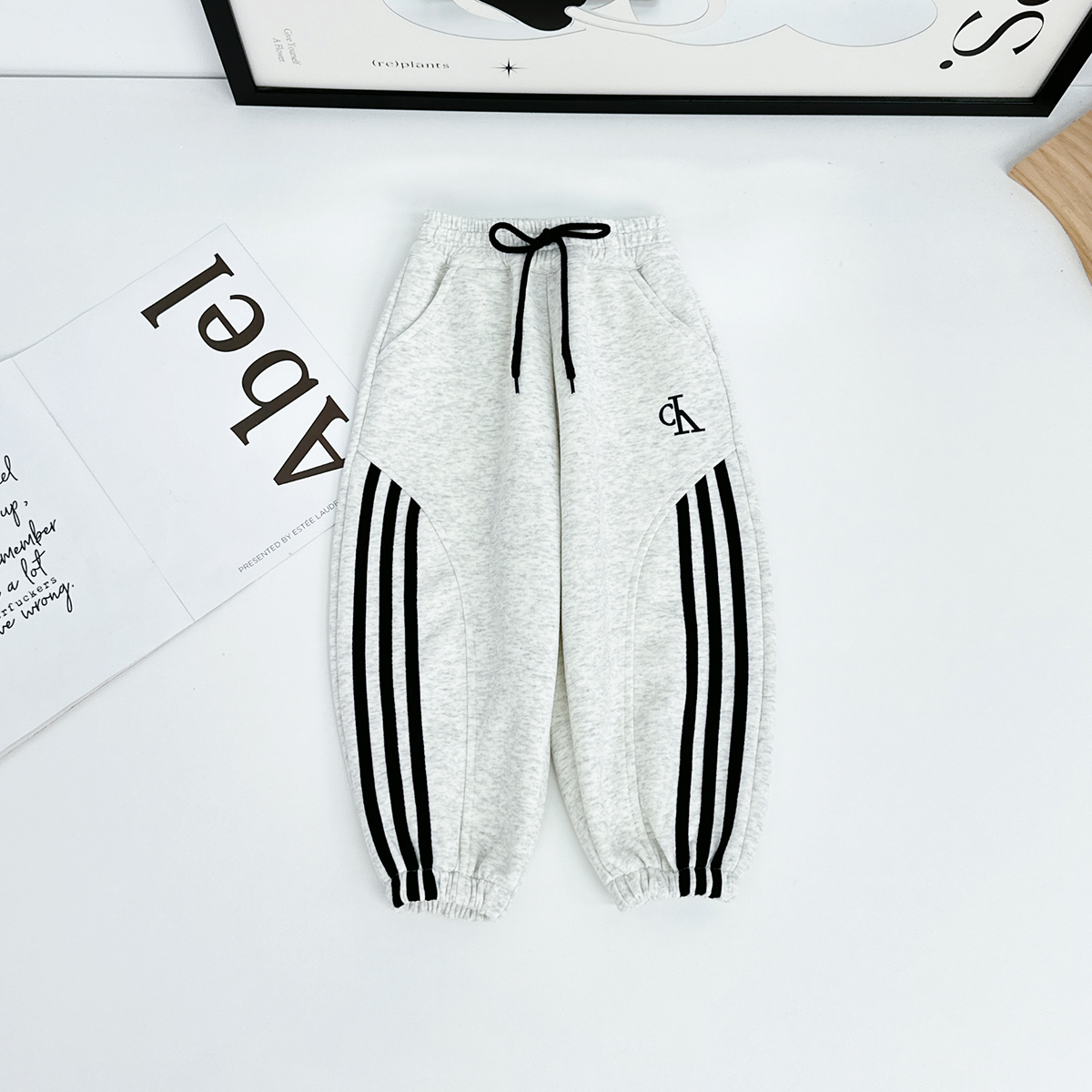 儿童裤子春秋款男童运动裤2025秋新款秋装 UTT52009 悠悠童话童装