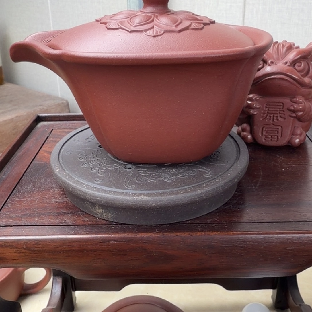 手把壶160cc紫泥的