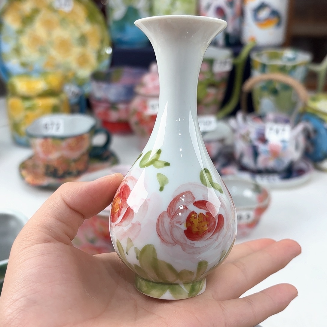 景德镇手绘高温釉下彩陶瓷茶具