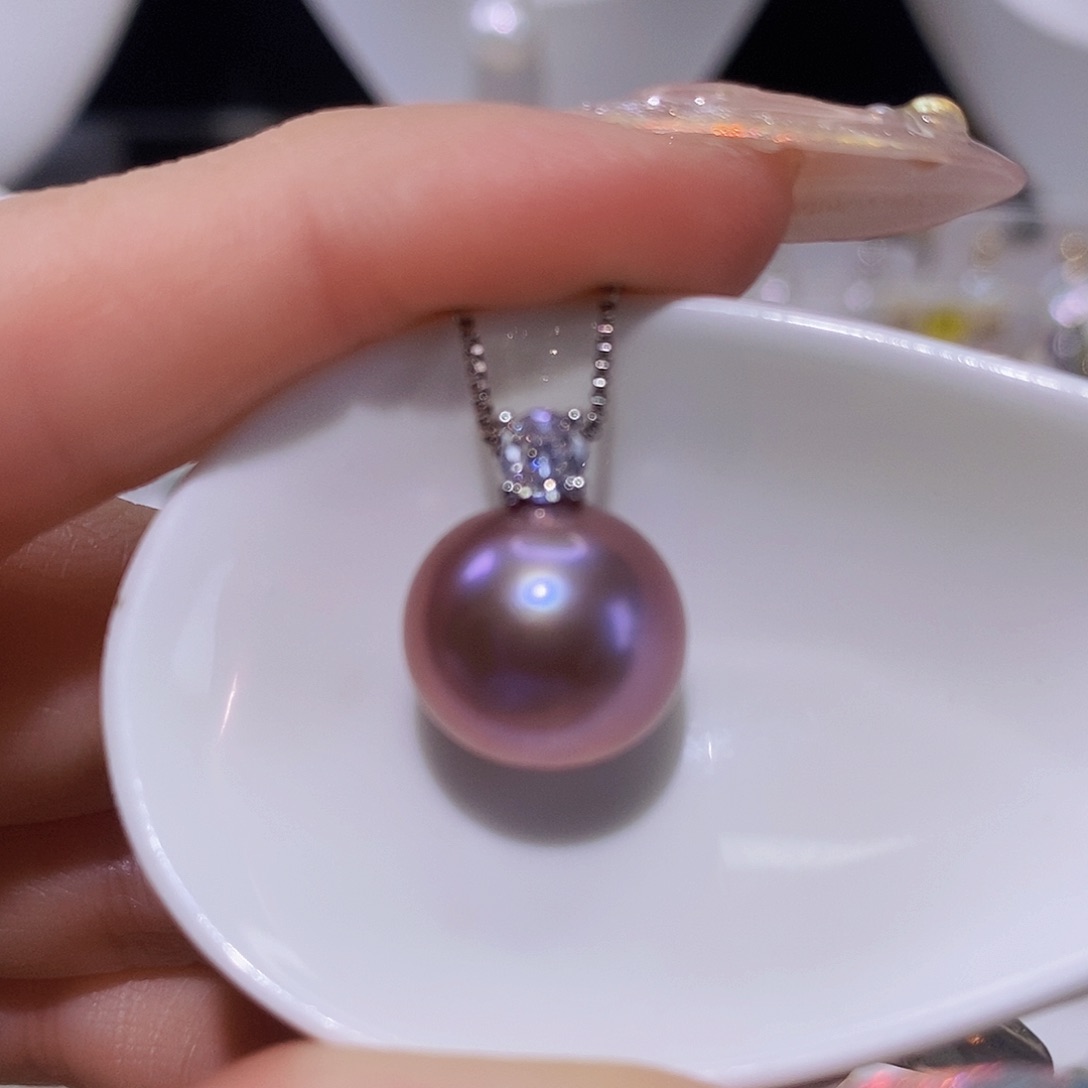 淡水珍珠颈饰合金