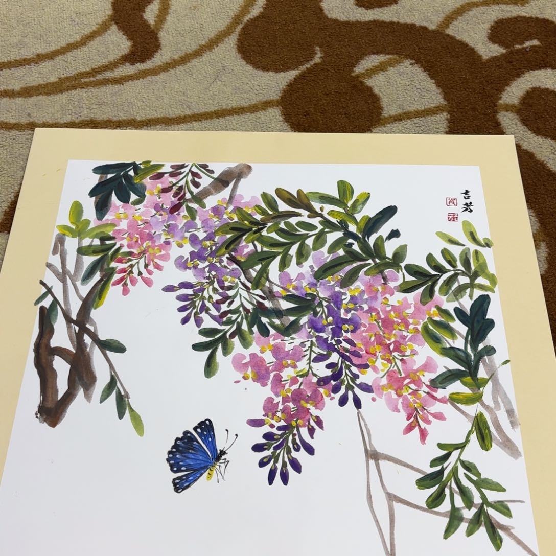 国画肖吉芳李欣主播