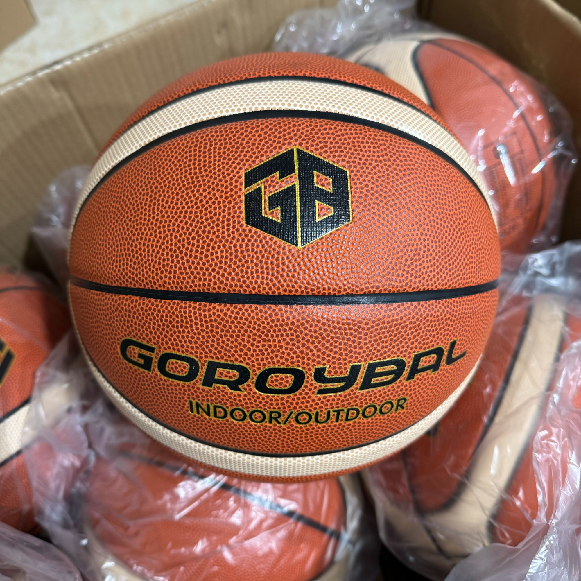 哥乐博专业耐磨防滑篮球成人青少年室内外训练比赛用球