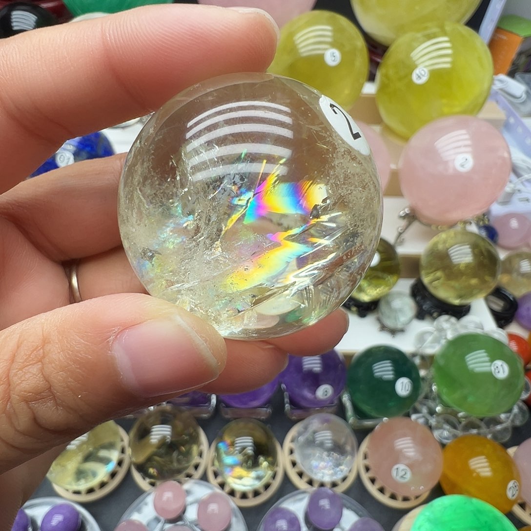 水晶未镶嵌珠宝半成品