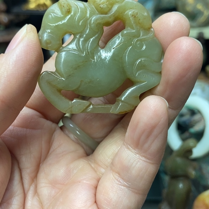 未镶嵌和田玉（糖玉）挂件