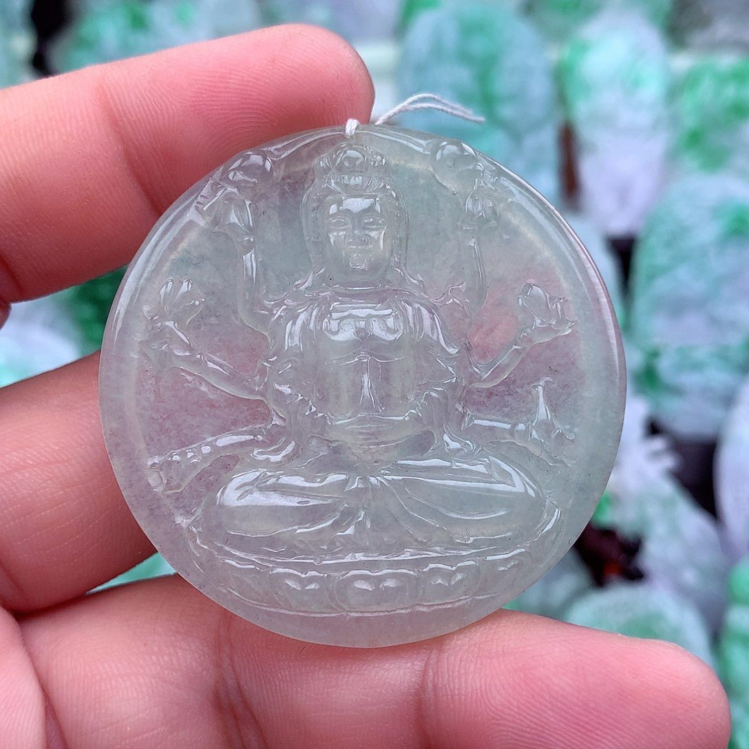 翡翠吊坠(不含链)未镶嵌