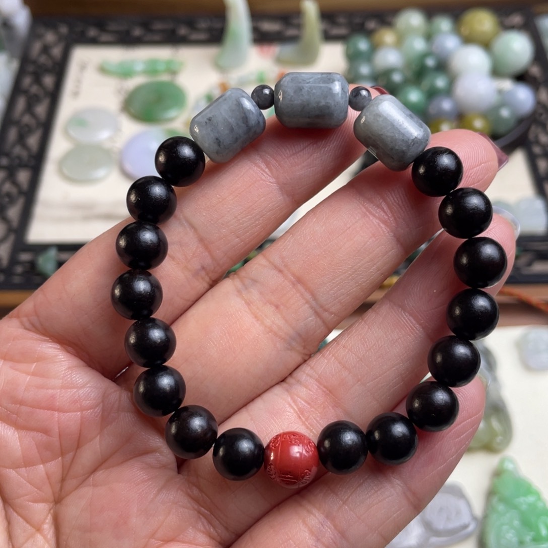 翡翠手链未镶嵌特价手链