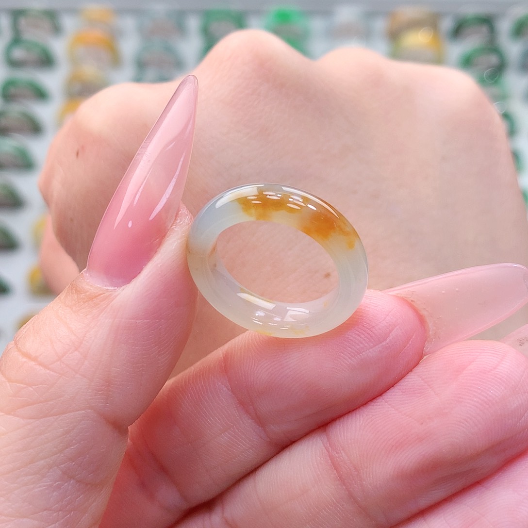 翡翠戒指未镶嵌9号