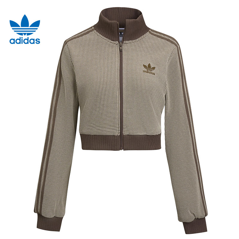 adidas阿迪达斯【同】三叶草女子运动休闲夹克外套KC2645