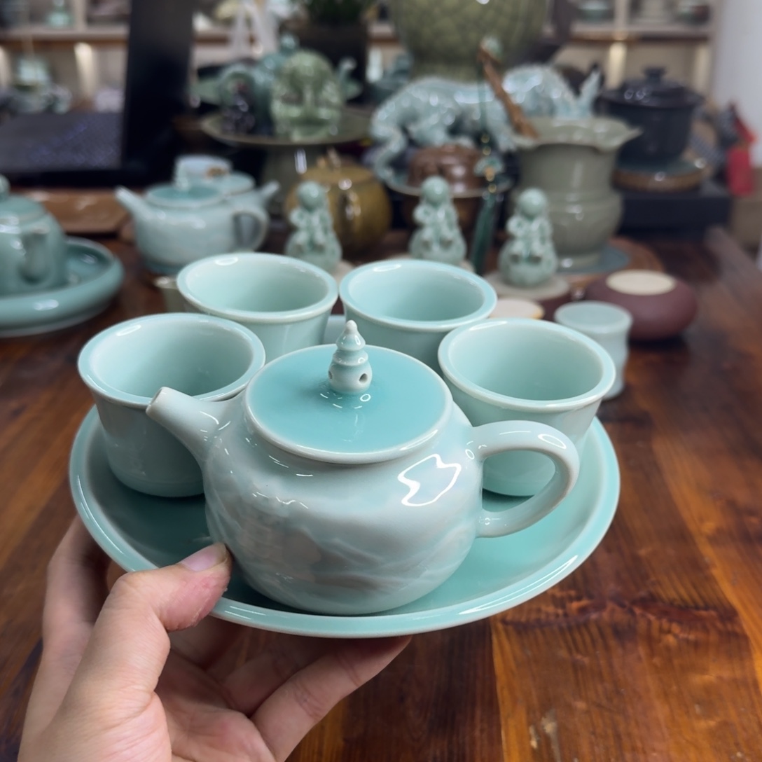 小仲青瓷茶器微瑕6341