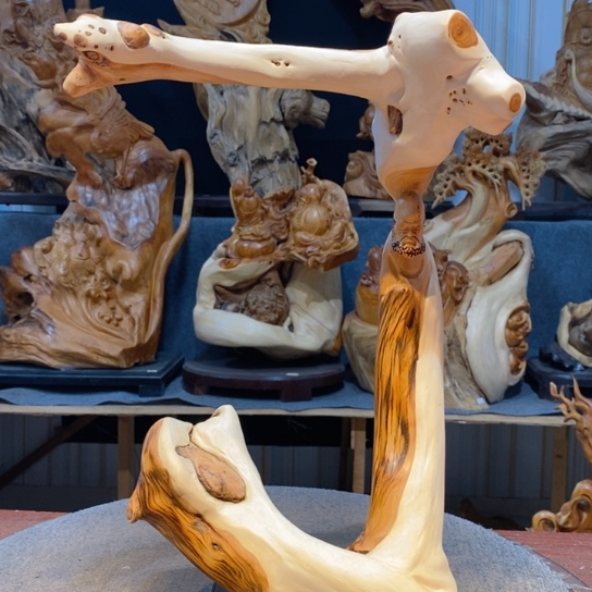 柏木（崖柏）根雕摆件