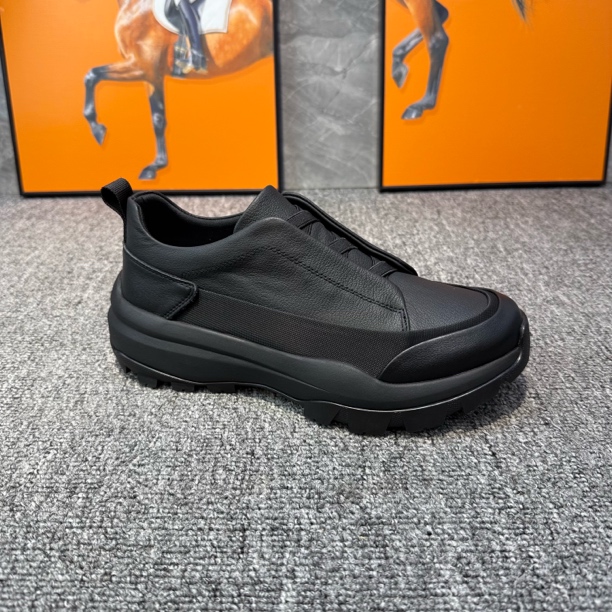 「单鞋」广州真皮男士一脚蹬时尚百搭休闲男鞋 1153-998