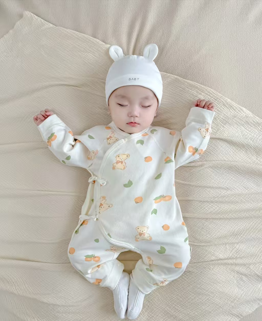 婴幼儿衣服【直播间过款】外出服连体婴幼儿爬服哈衣春秋款夏款冬款