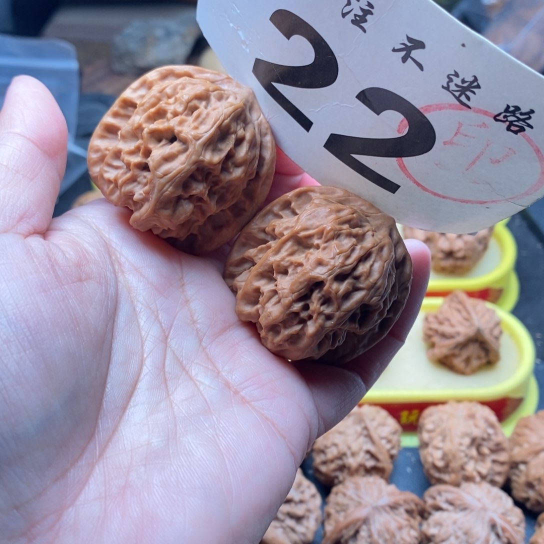 把件文玩核桃41野狼