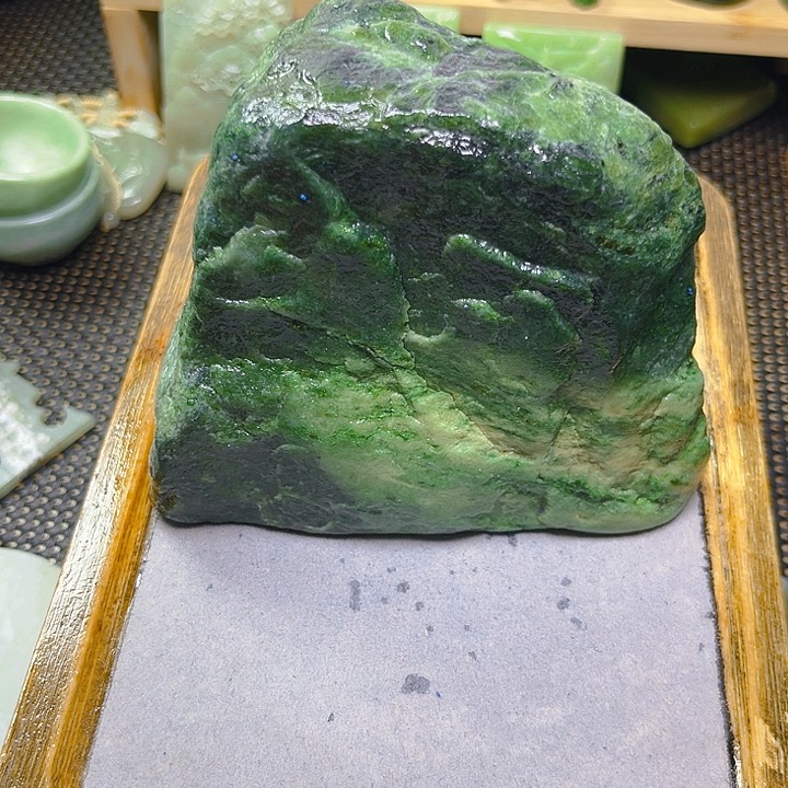 未镶嵌和田玉珠宝半成品随*