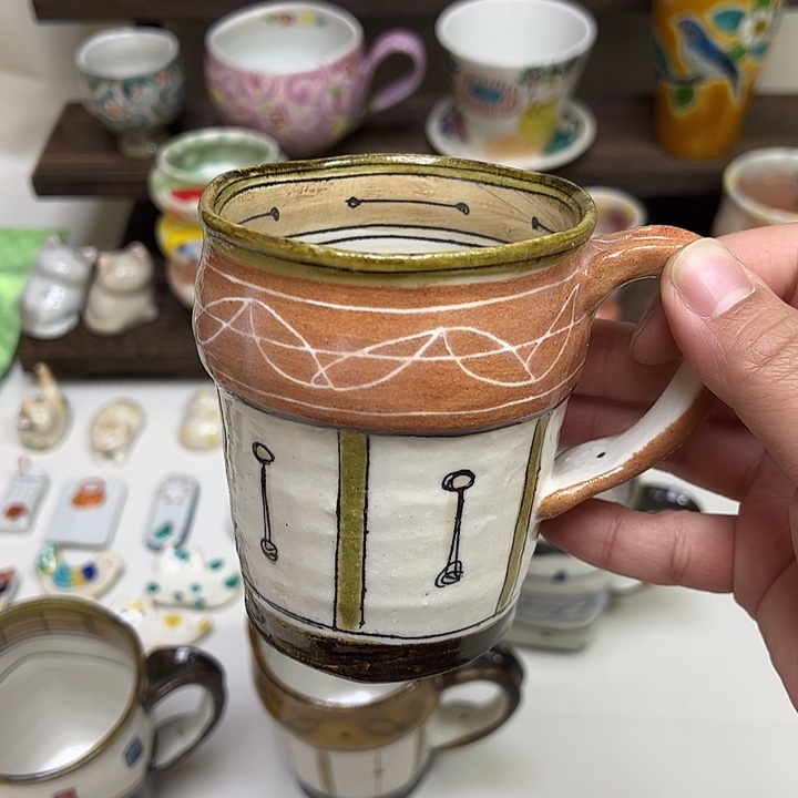 陶 加藤淳 马克杯 300ml