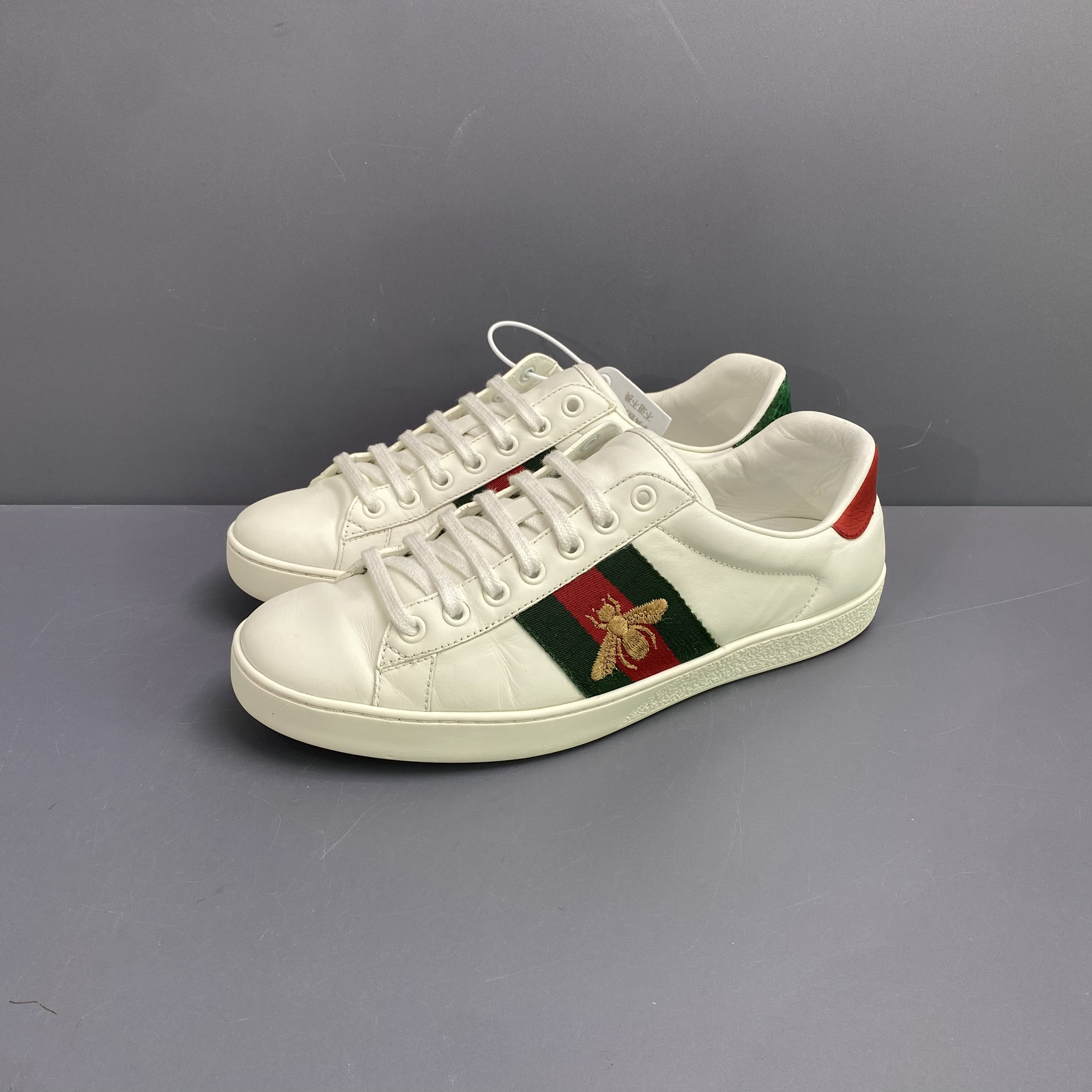 95新 GUCCI/古驰 40码 古驰Gucci 小蜜蜂 休闲鞋260