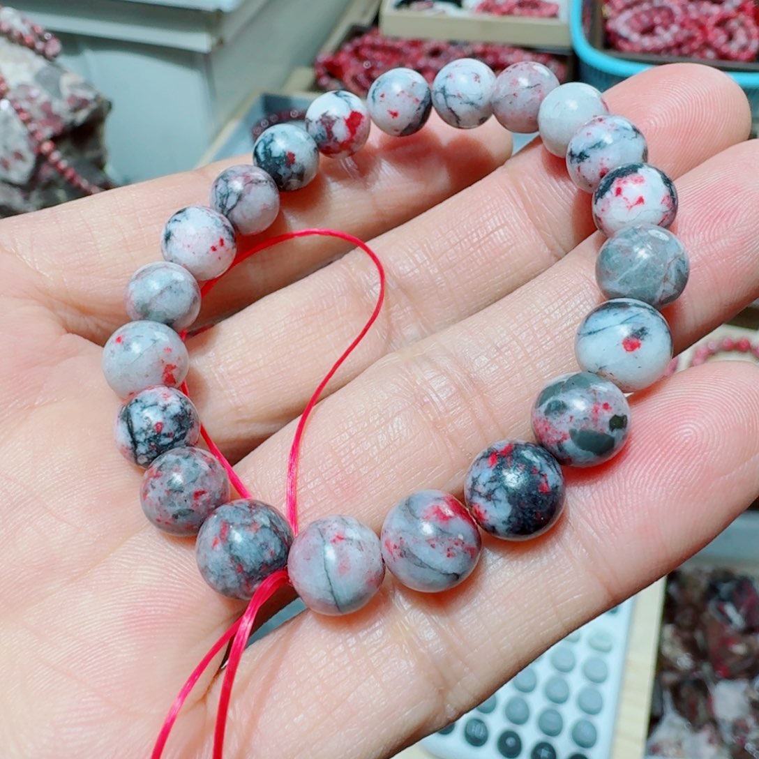 天然辰砂天然原石卡8