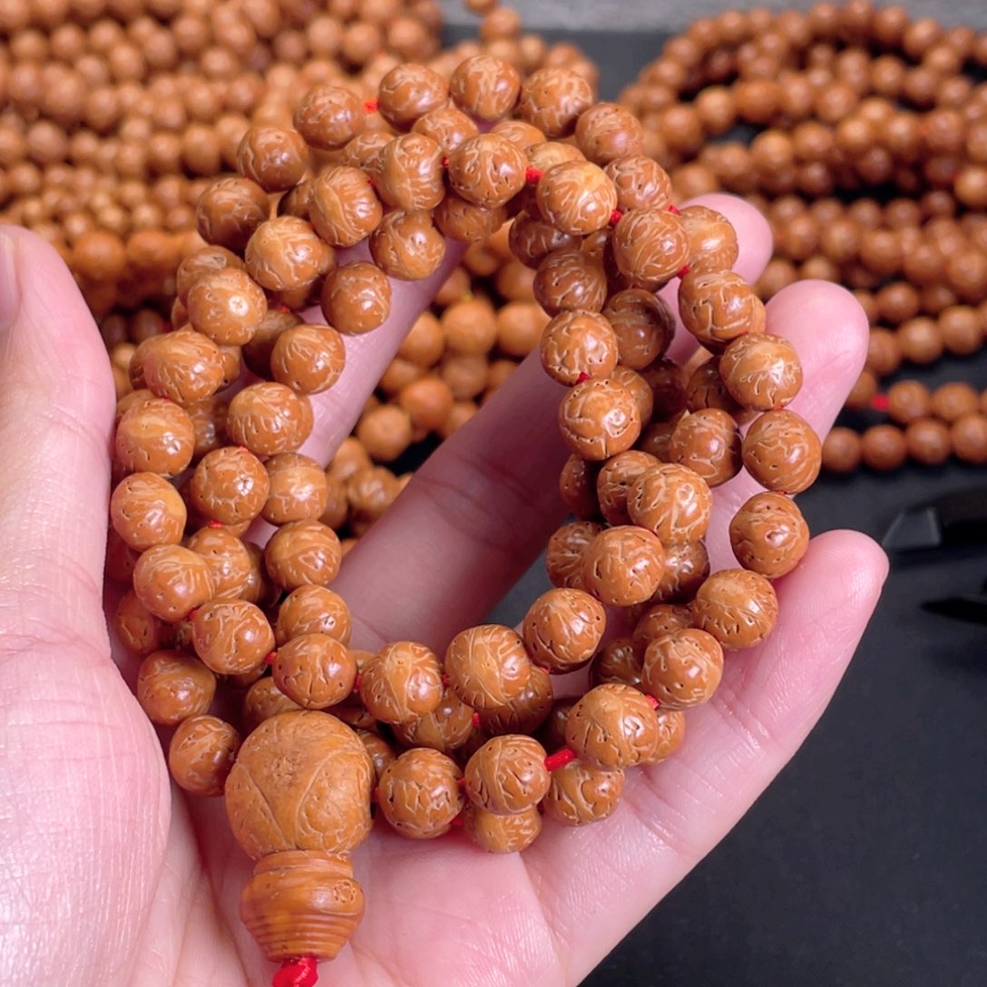 叶***痕凤眼菩提吊坠凤眼