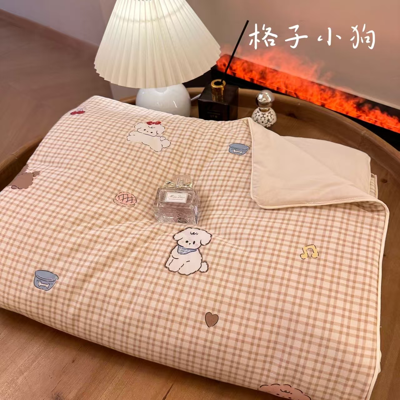 ins卡通夏季双感夏凉被单人儿童可机洗双人空调夏被