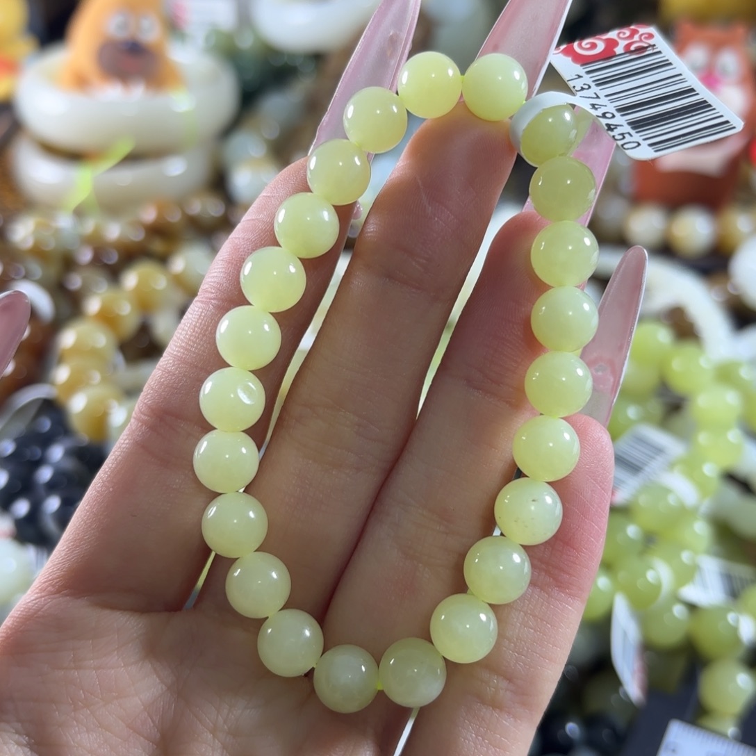 和田玉未镶嵌手链180