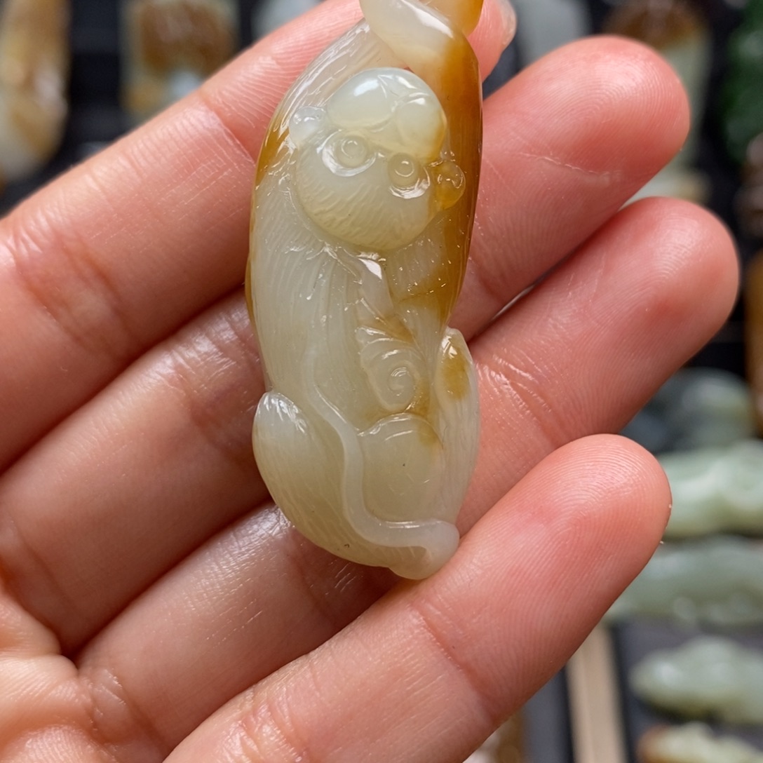 和田玉挂件未镶嵌