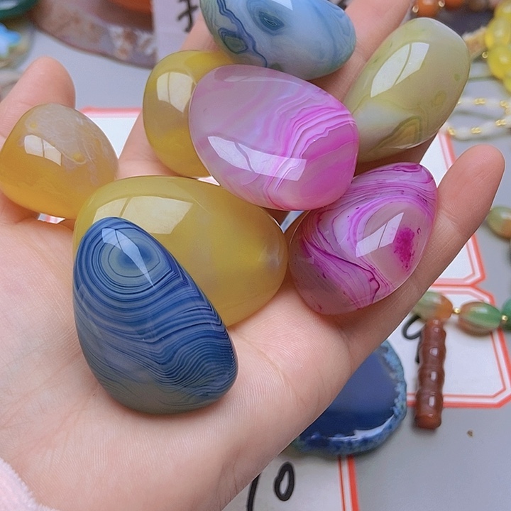 【闪购商品】玛瑙/玉髓珠宝半成品未镶嵌r*s