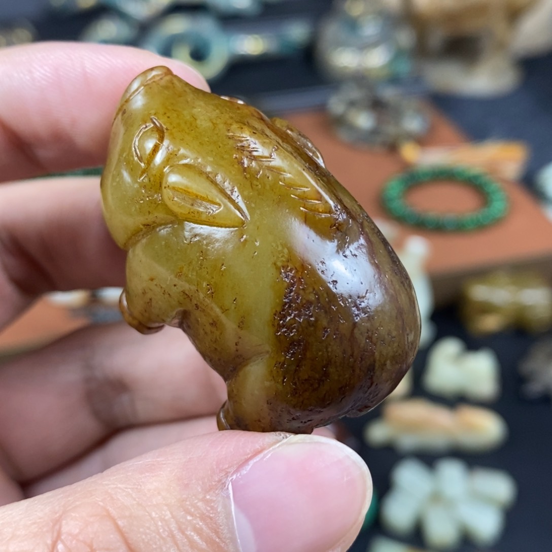 和田玉挂件未镶嵌