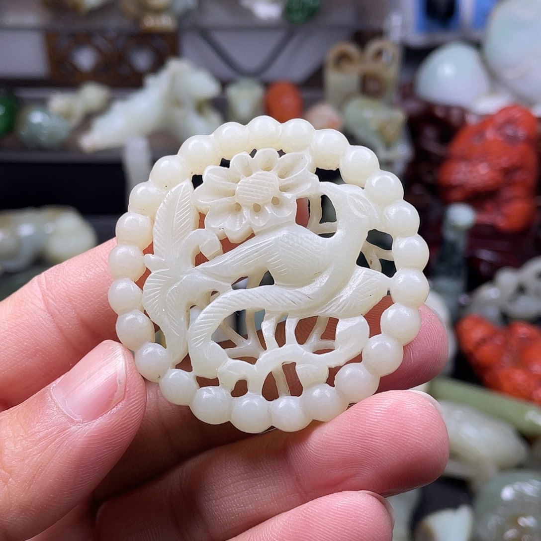 和田玉（糖玉）未镶嵌颈饰