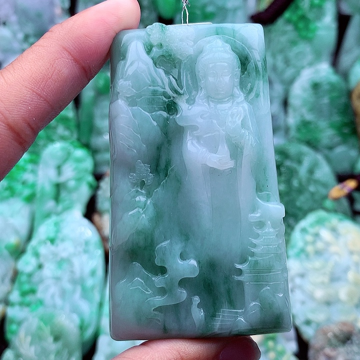 翡翠吊坠(不含链)未镶嵌