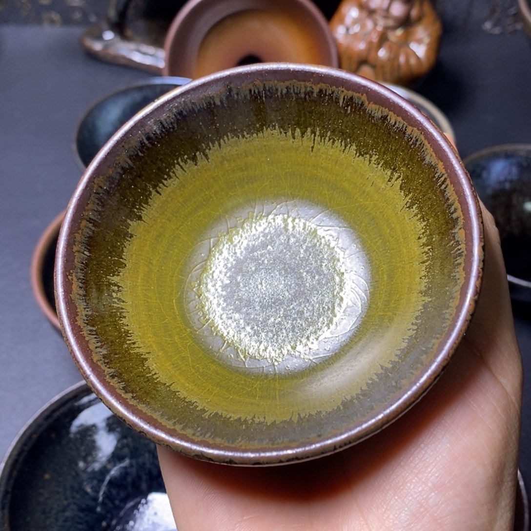 乐***乐茶盏自然还原柴烧直播间