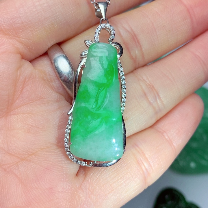 翡翠吊坠(不含链)未镶嵌