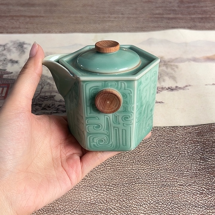 小米茶器龙泉青瓷