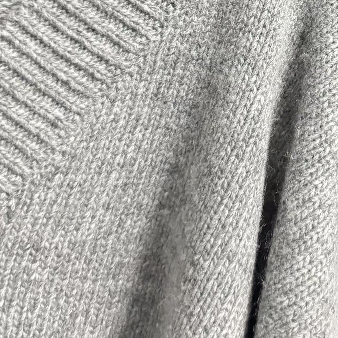 ｛귤 언니｝au设计师自留超气场v领大毛衣