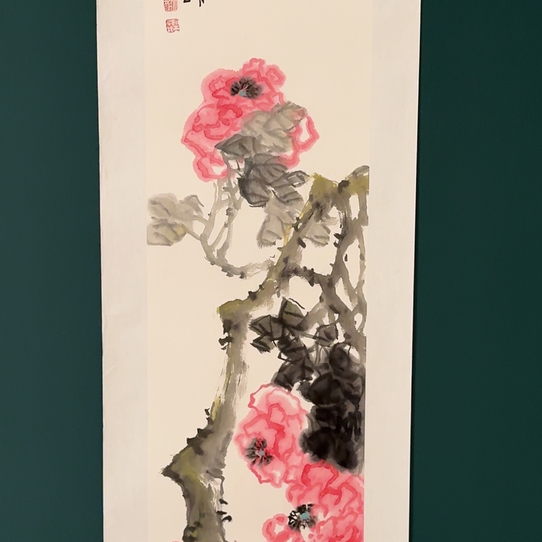 国画溥文彬老师的作品