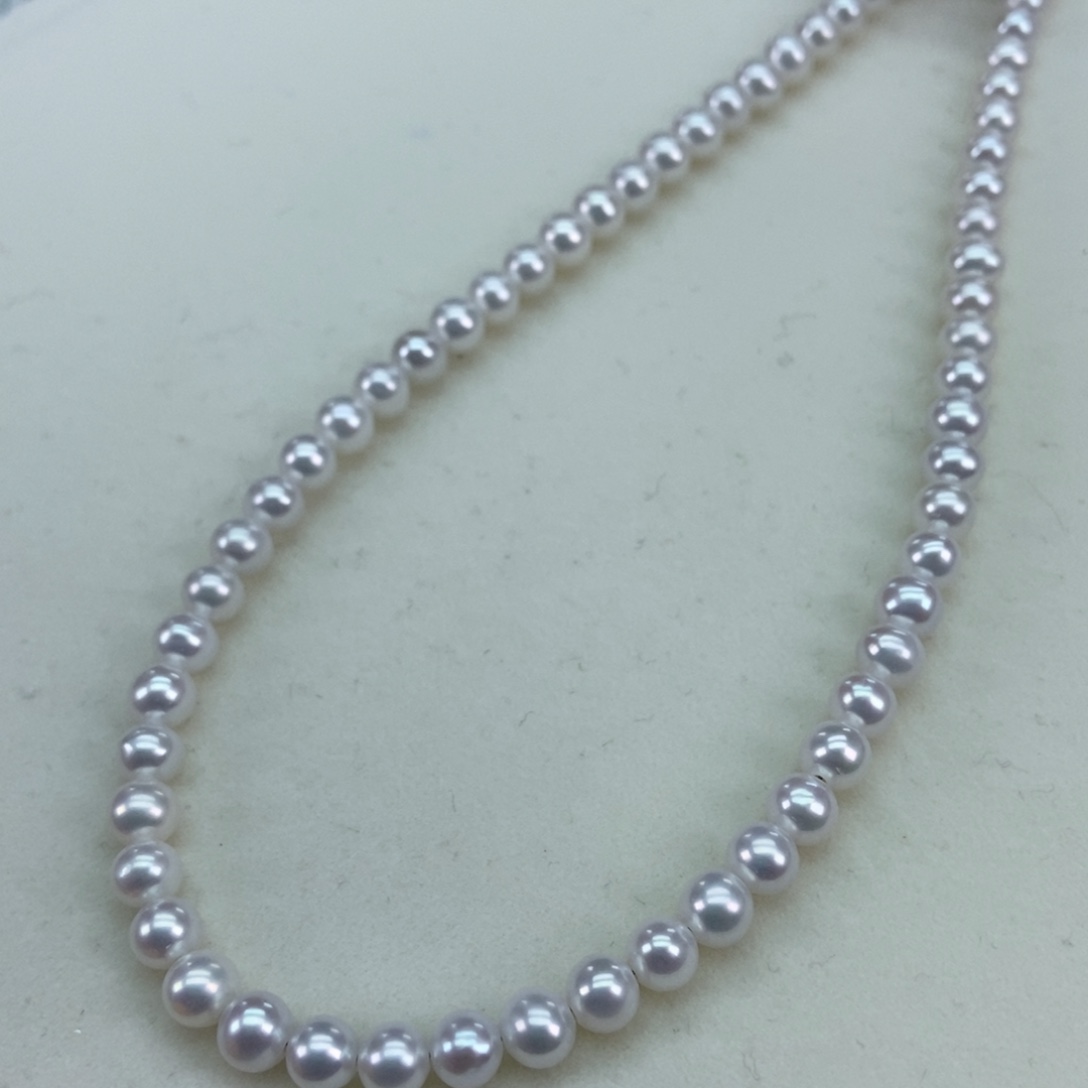 淡水珍珠5.5.5冷白小灯泡银S925镶嵌