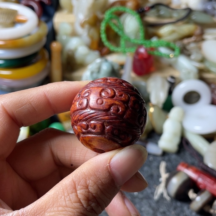 和田玉未镶嵌吊坠(不含链)