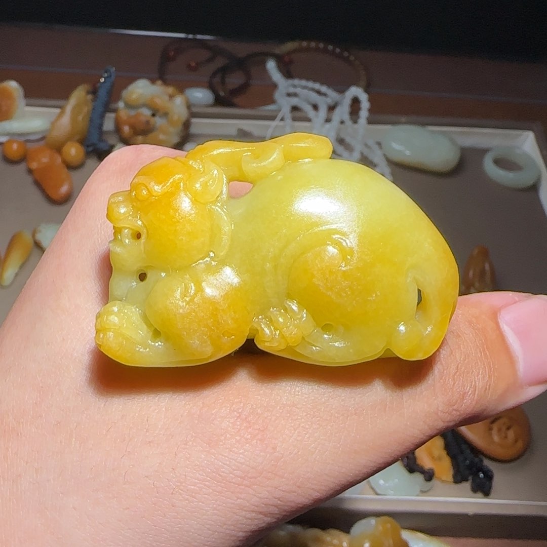 和田玉挂件未镶嵌