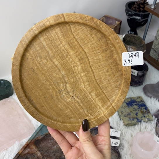 石材天然大理石托盘9096