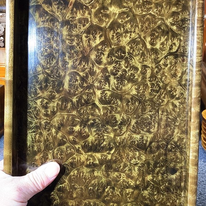 金丝楠阴沉木盘子