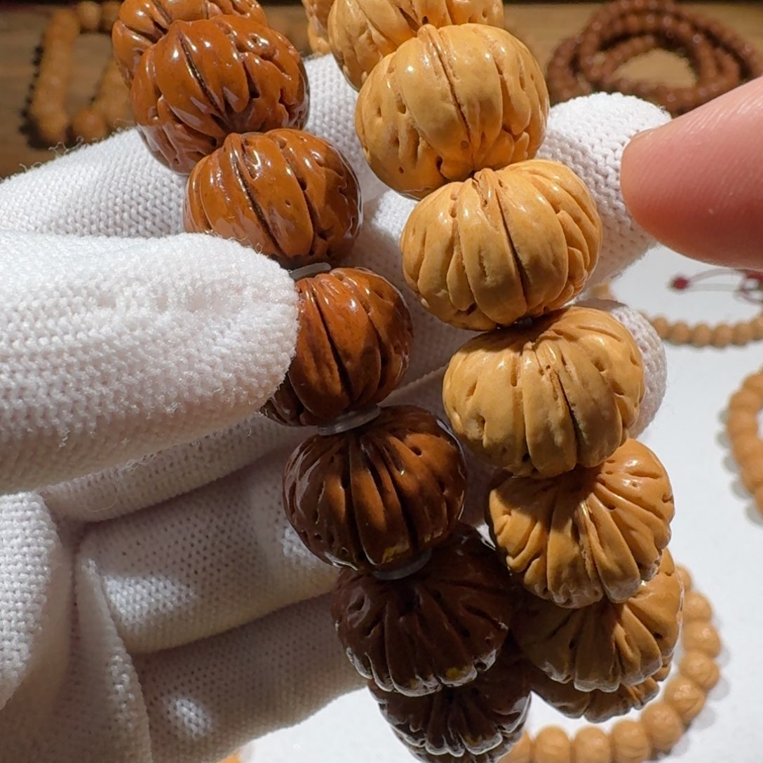 桃核手串精品桃核