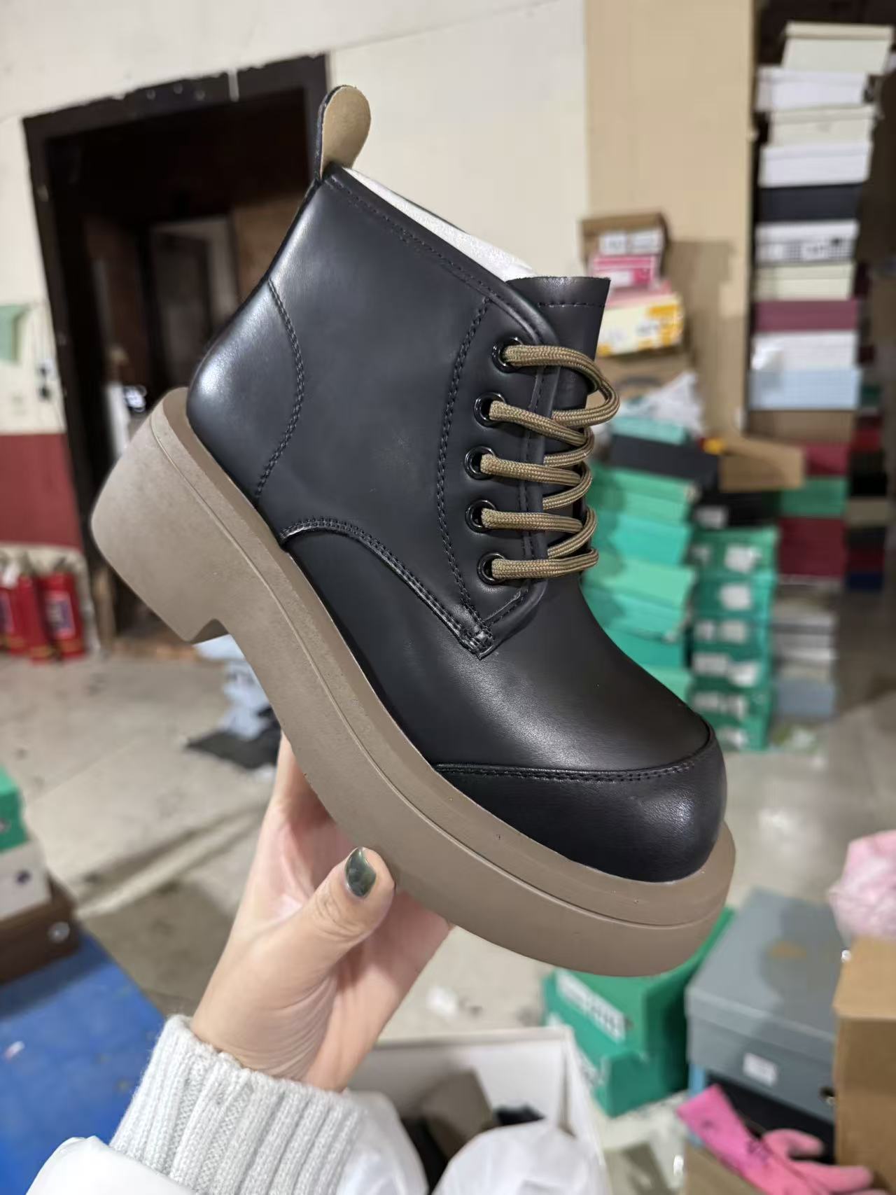 B-910 新款百搭舒适短靴女249-46792