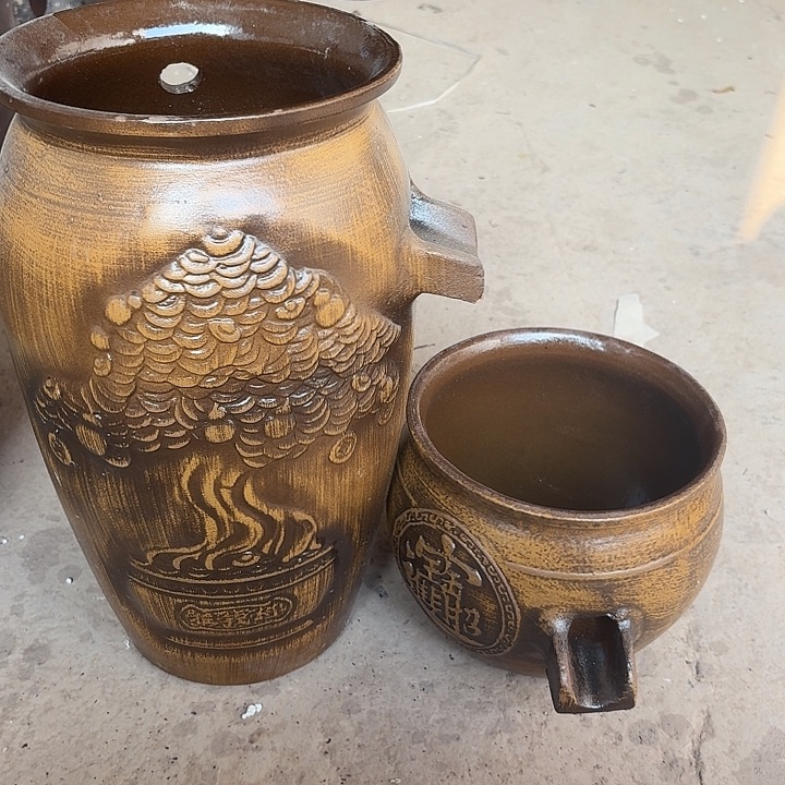 粗陶瑕疵21/40，20/17进水口2.5厘米