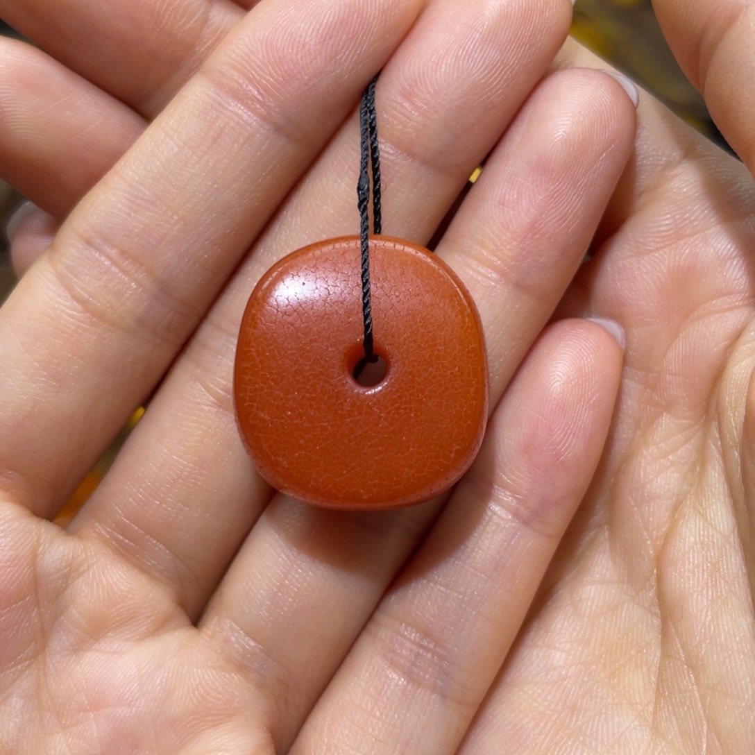 【闪购商品】琥珀裸石未镶嵌饼子