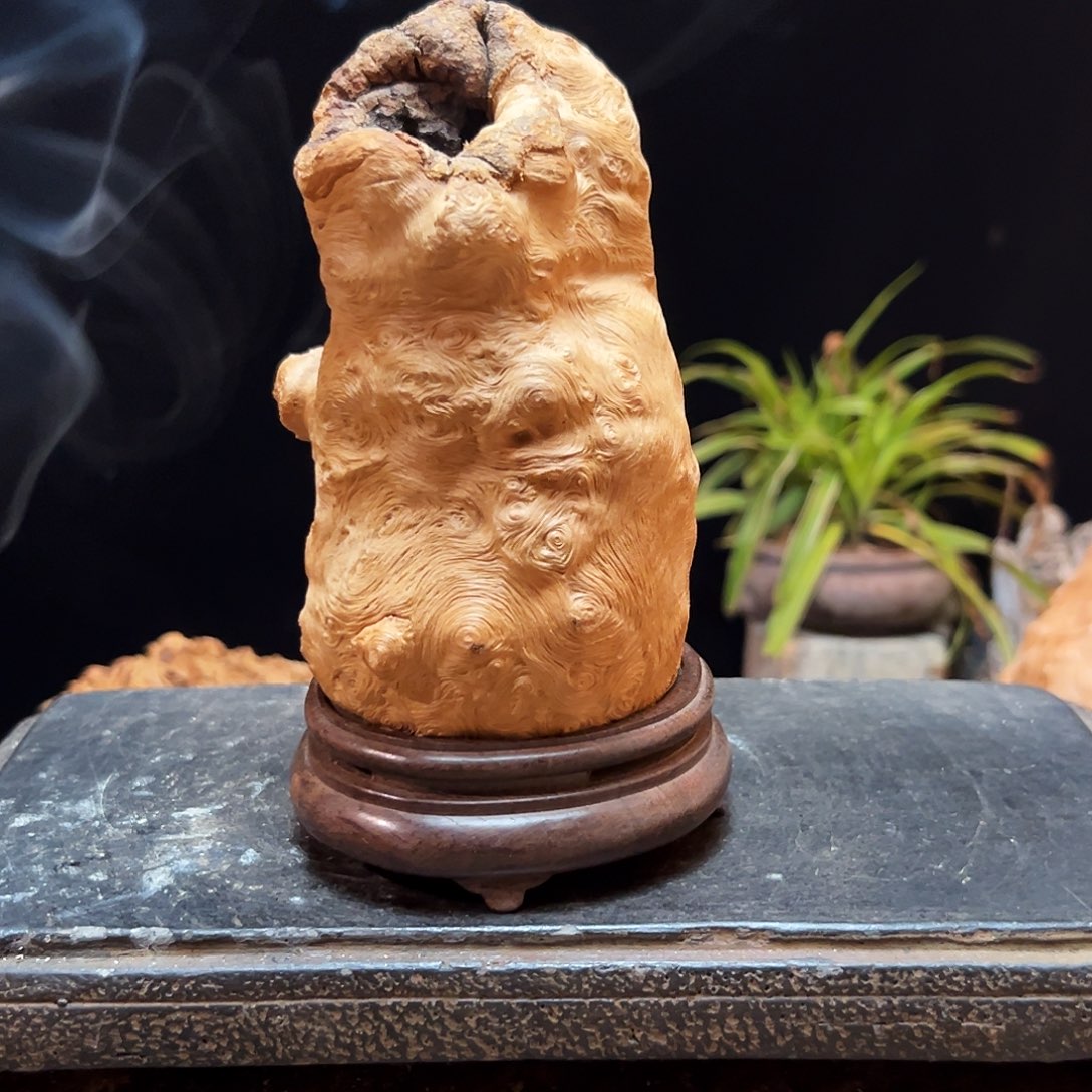 母***花荔枝木熏香成品香炉