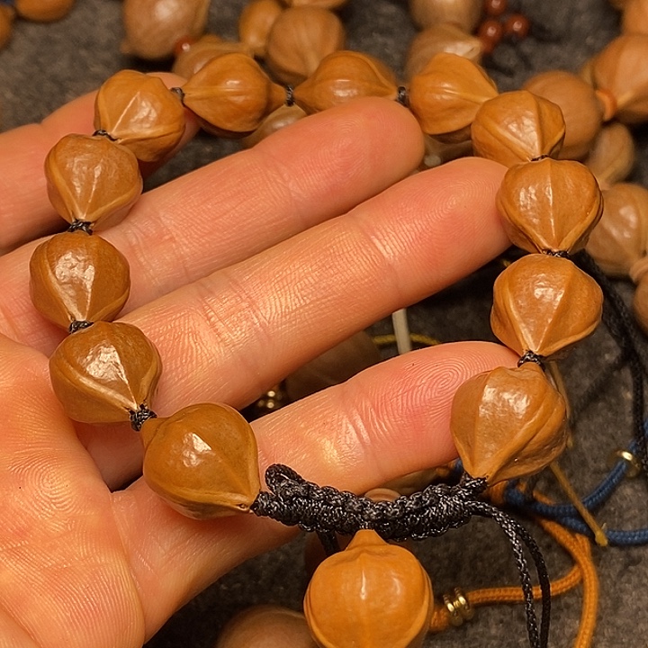 橄榄核手串1.4尺寸17号