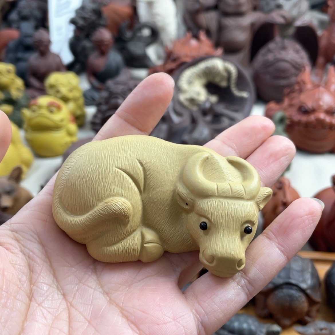 【闪购商品】紫砂茶宠紫砂小牛