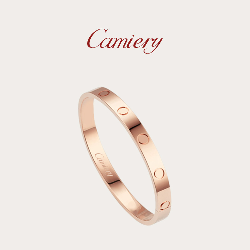 CAMIERY/卡美瑞 时尚LOVE贵妃镯优雅气质百搭XDW