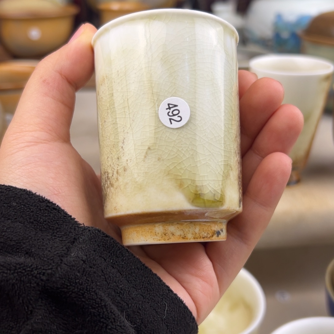 无***者杯纯手工柴烧主人杯