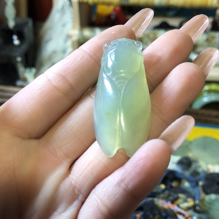 岫玉岫玉挂件未镶嵌